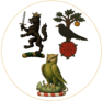 Crests of Darren Poole, Shevington and Standish