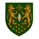 The Escutcheon of Darren Poole, lord of Shevington and Standish, Chief of Clan Poole